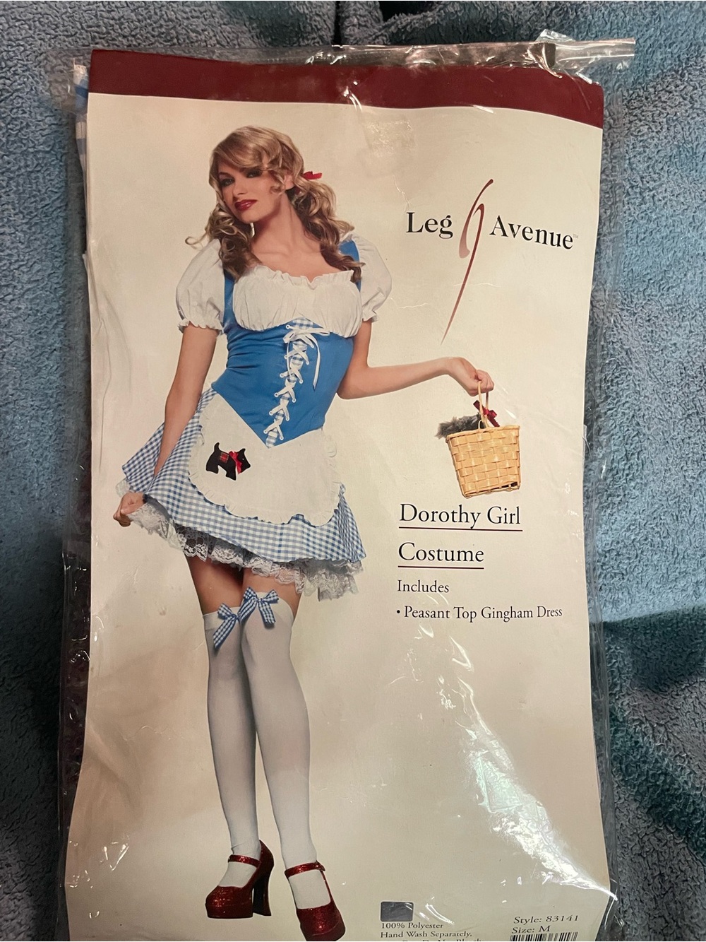 Leg Avenue Dorothy Girl Costume - Blue, White